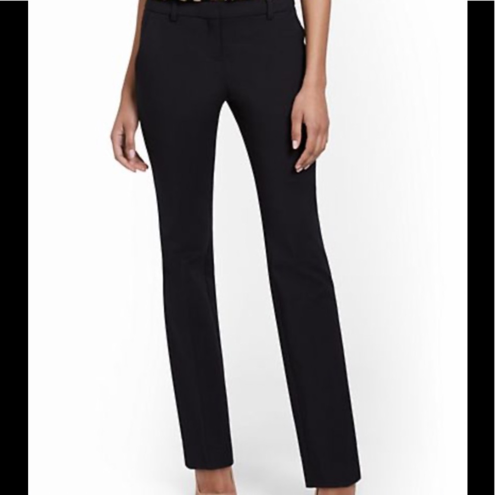 6 PETITE NY&COMPANY WORK PANTS BOOTCUT OBO